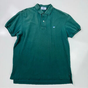 Southern Tide Skipjack Beachside Green Polo Shirt Classic‎ Fit Golf Men's Sz M
